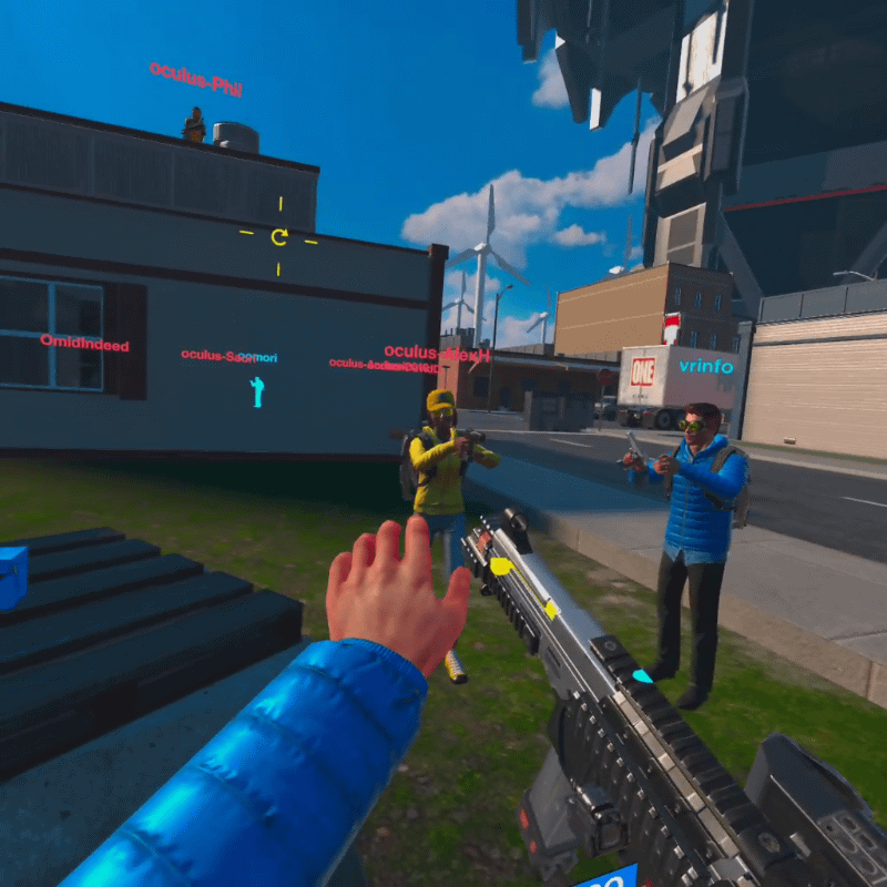 最後にチャージングハンドルをスライドさせて弾丸を装填する。これで戦闘準備完了だ