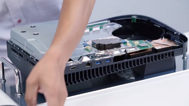 内部カバーを外したところ