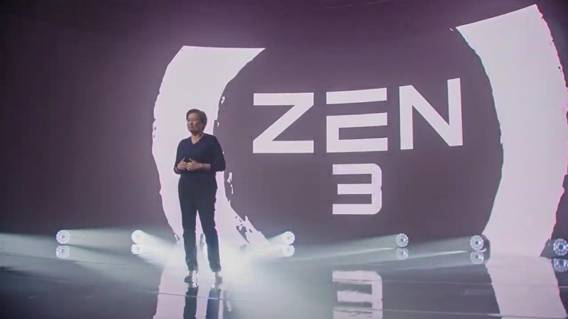 Zen 3ベースのRyzen 5000シリーズを発表するAMD CEOのリサ・スー氏