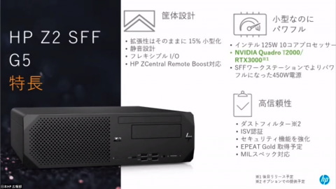【フルセット】デスクトップPC Wifi Office搭載 ワークステーション 日本HPのワークステーションが自宅から簡単に使用可能に ～新ワーク