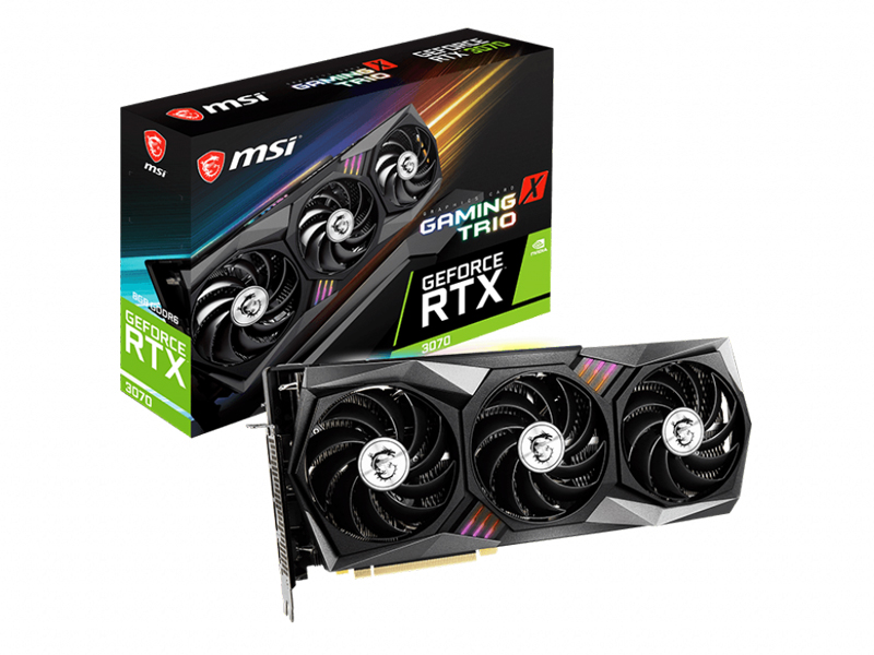 MSI GeForce RTX 3070 GAMING X TRIO