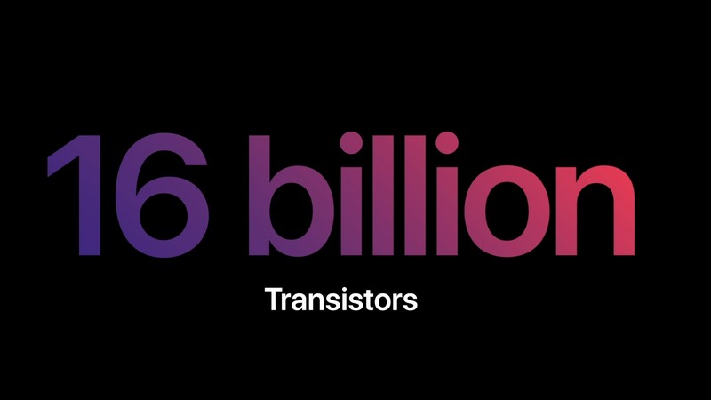 トランジスタ数は160億