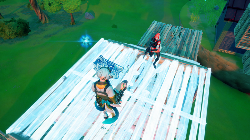 フォートナイトは敵より高所を陣取ることが重要。足元に手早く建築を展開し、相対した敵の上のポジションを素早く取るには、PCだからこそ出せる反応速度が重要となってくると言う