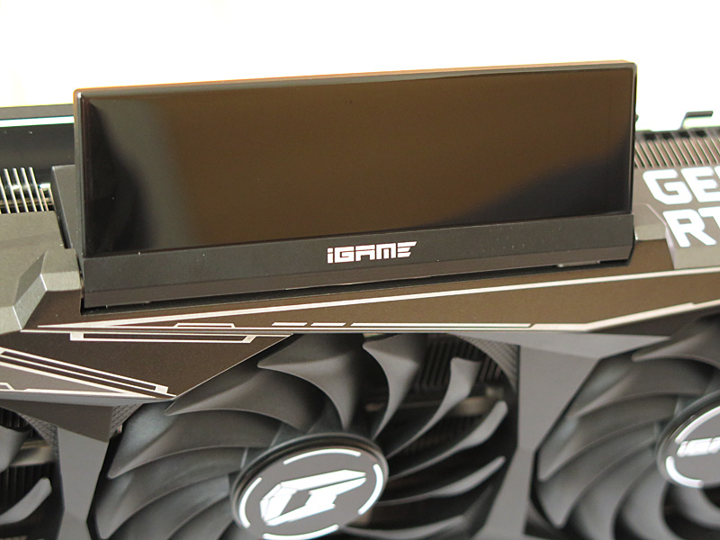 iGame Status Monitor 3.0はチルト可能