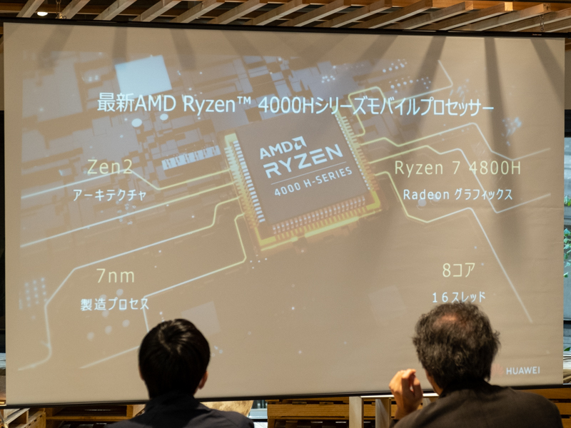 Ryzen 7 4800Hを搭載