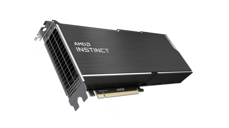 AMD Instinct MI100を搭載したアクセラレータカード