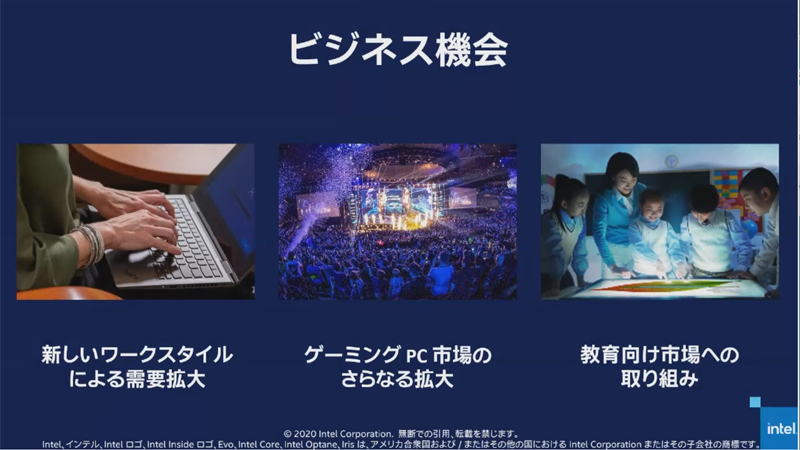 同社はゲーミングもビジネスチャンスだと捉えている