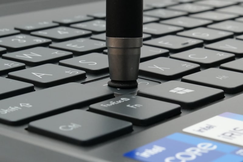 キーストロークは1.35mm