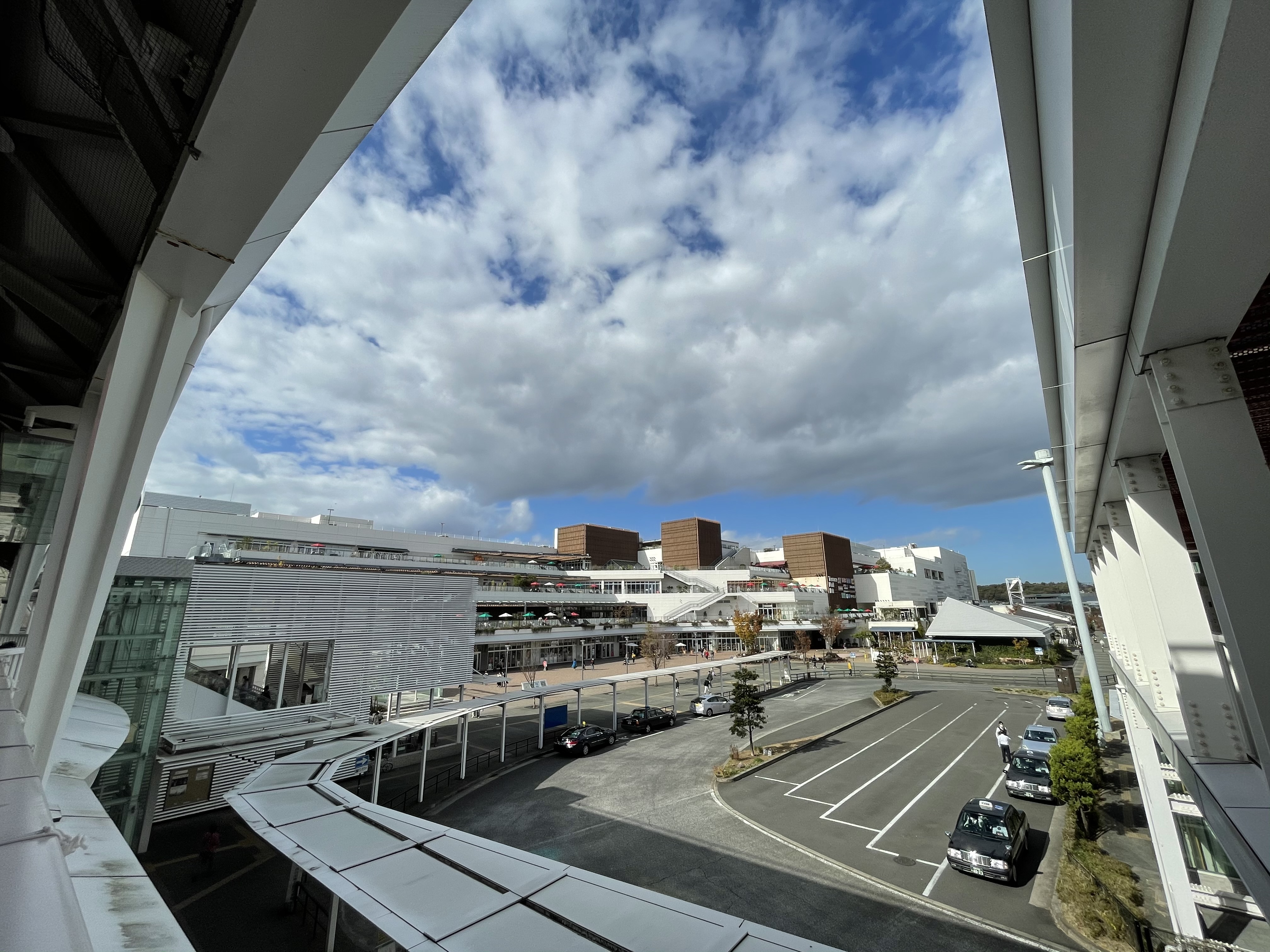 超広角カメラで撮影