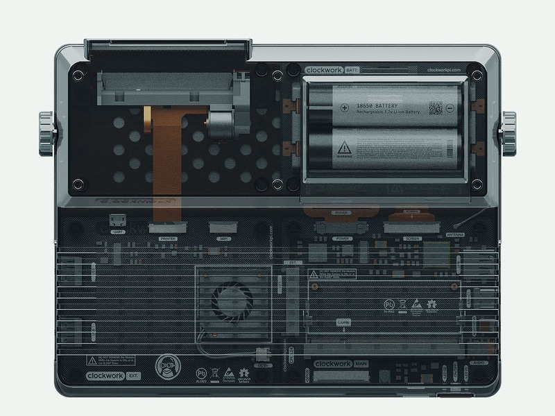 裏面カラーで選べる「Transparent Gray」