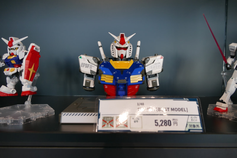 1/48 RX-78F00 ガンダム BUST MODEL<br><span class="fnt-75">(C)創通・サンライズ</span>