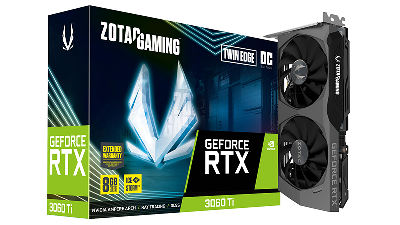 OTAC GAMING GeForce RTX 3060 Ti Twin Edge OC