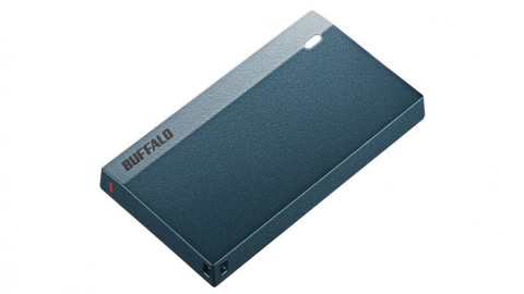 BUFFALO バッファロー ポータブルSSD SSD-PUT500U3-B/N 500GB 初期化