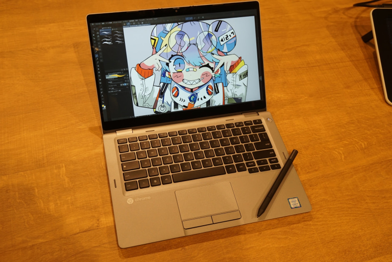 ChromebookでもCLIP STUDIO PAINTが動作