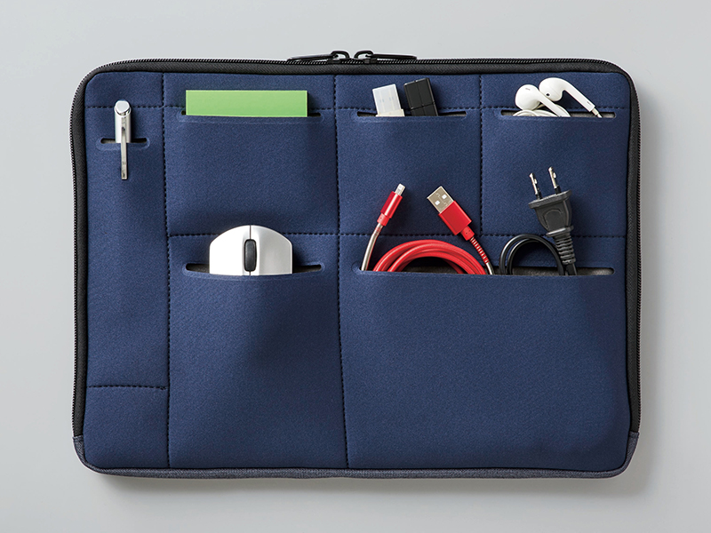 天板側の収納ポケット