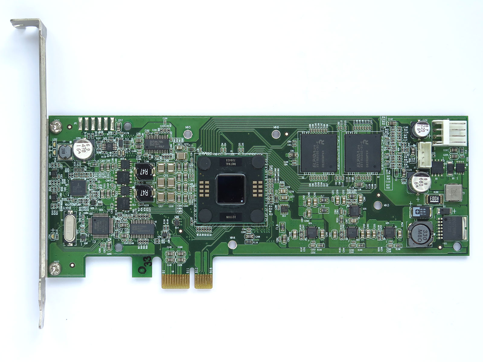 ヒートシンクを取り払ったところ