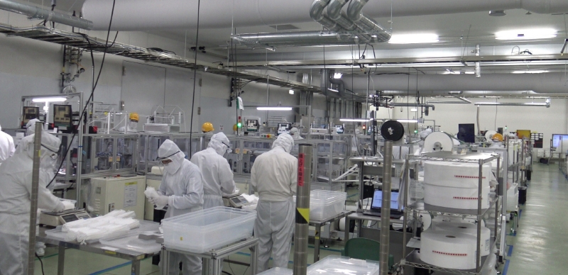 生産ラインの風景1