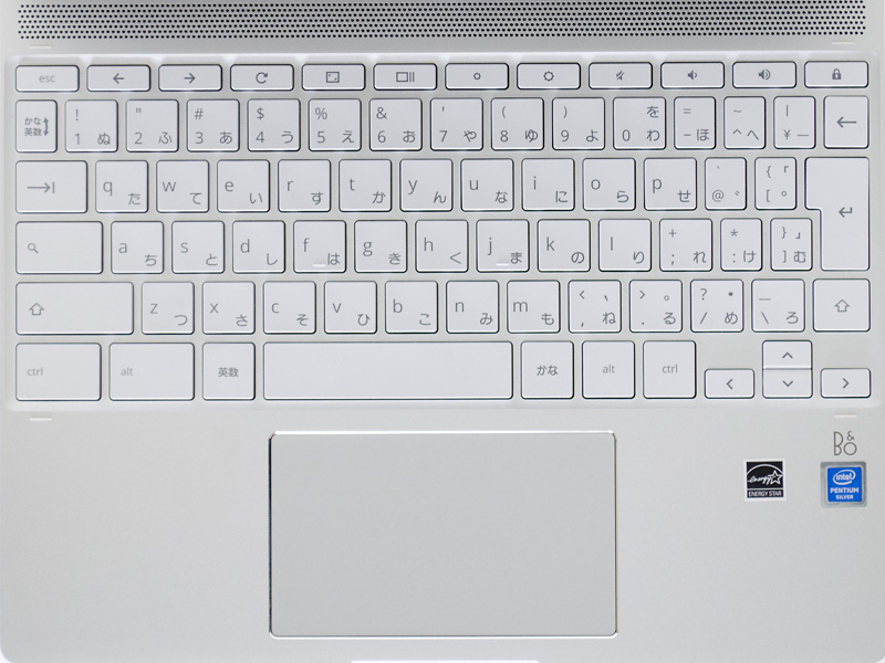 Chromebook / HP Chromebook x360 12bのキーボード(左上に半角/全角がある)
