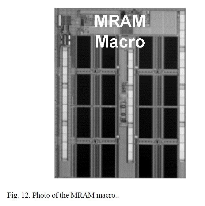 16nm世代のバルクFinFETロジック用プロセスで試作した8Mbit(物理的には10Mbit) MRAMマクロのシリコンダイ写真。TSMCがIEDM 2020で発表した論文(論文番号11.4)から