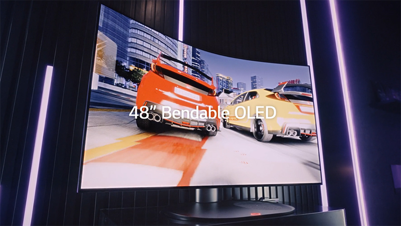 Bendable OLED