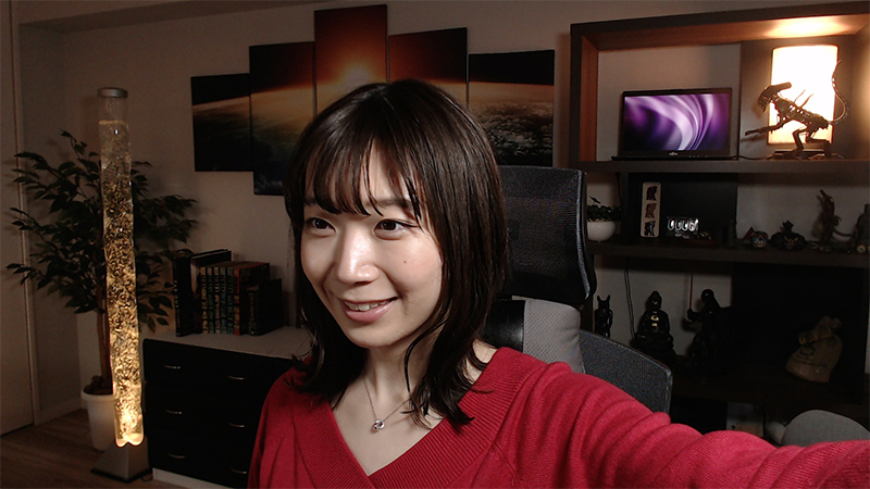 カメラの位置を変えてみた