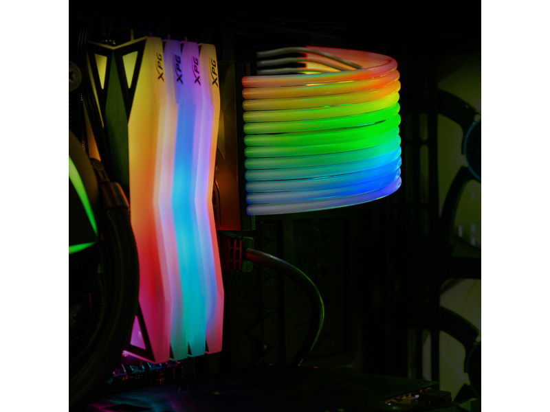 XPG PRIME ARGB EXTENSION CABLE -MBの使用例