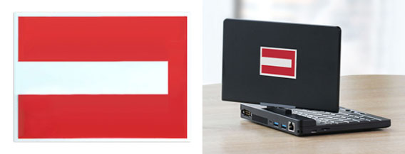 一太郎ロゴステッカー