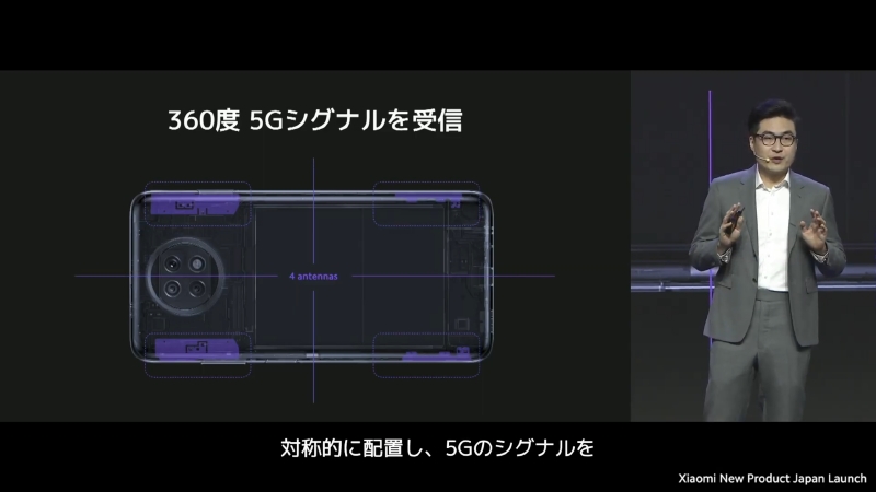 アンテナ配置の工夫