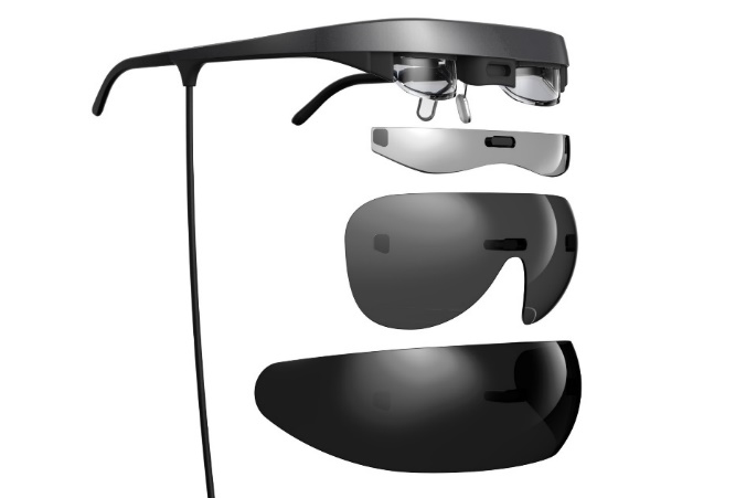 軽量ディスプレイグラス