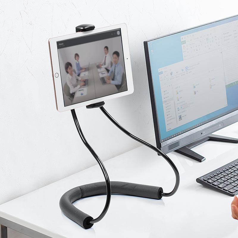 スマホスタンド代わりの使用例