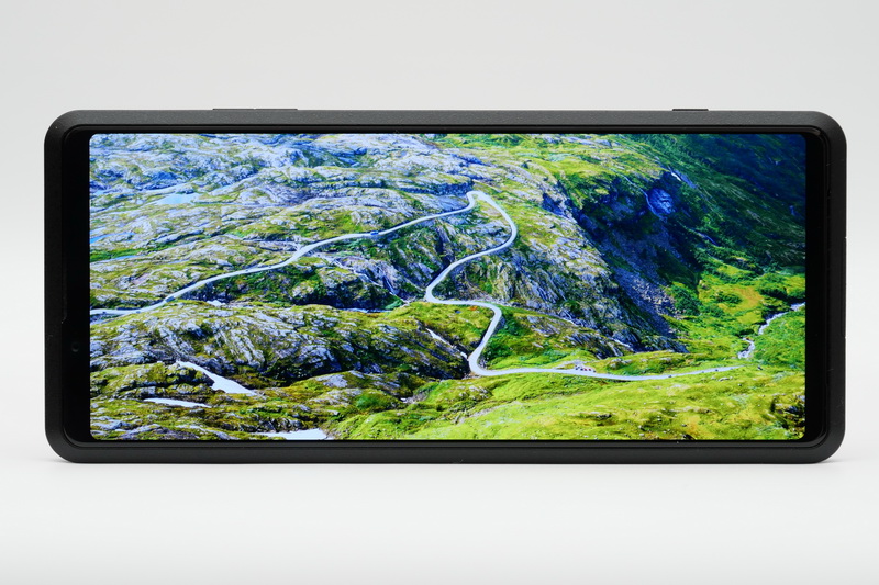 Xperia 1 IIに標準で保存されている画像データをXperia PROにコピーして表示してみたが、発色はもちろん、明るい場所から暗い場所まで階調もすばらしく、表示品質は非常に優れていると感じる