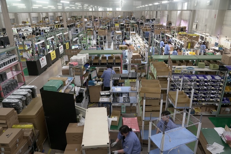 マウスコンピューター飯山工場(2019年撮影)