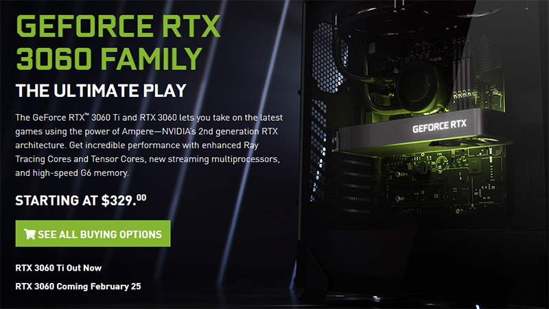 GeForce RTX 3060