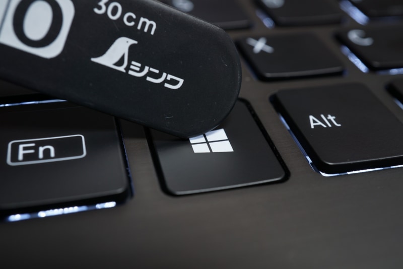 VAIO Zのキーストロークは1.5mm