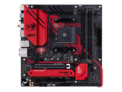ASUS、ガンダムコラボPCパーツを26日より発売。周辺機器との