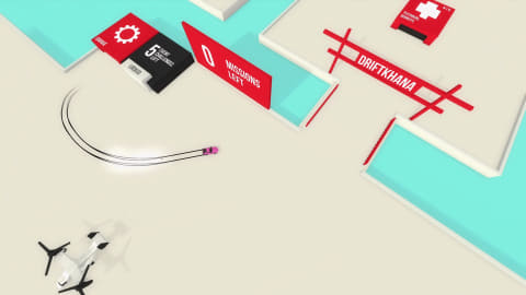 週末カジュアルPCゲーム部】ひたすらドリフトを鍛えるカーアクション