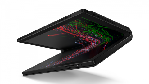 折りたたみPC「ThinkPad X1 Fold」がドコモ/ソフトバンクの5Gに対応