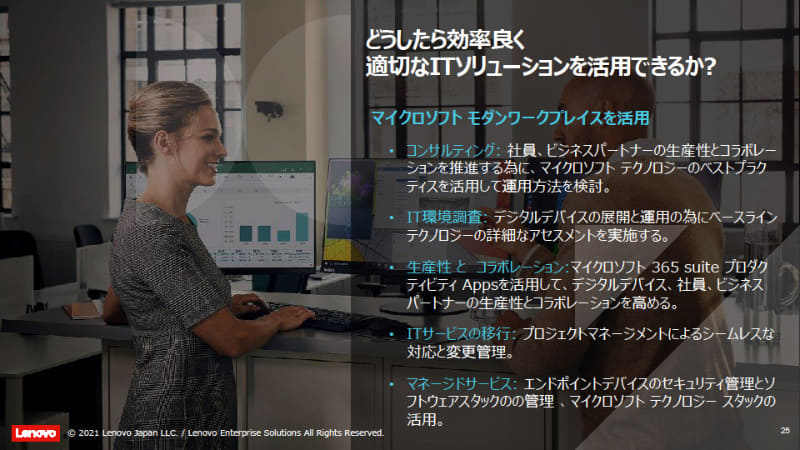 マイクロソフト モダンワークプレイスの提案