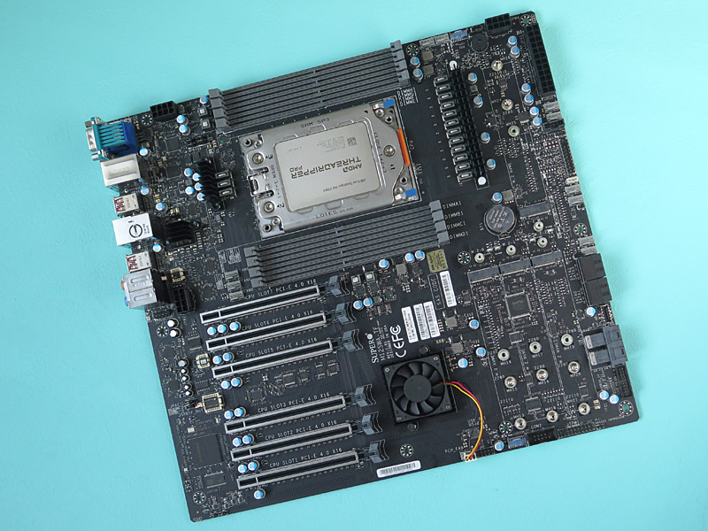 Supermicro M12SWA-TFとRyzen Threadripper PRO 3975WX
