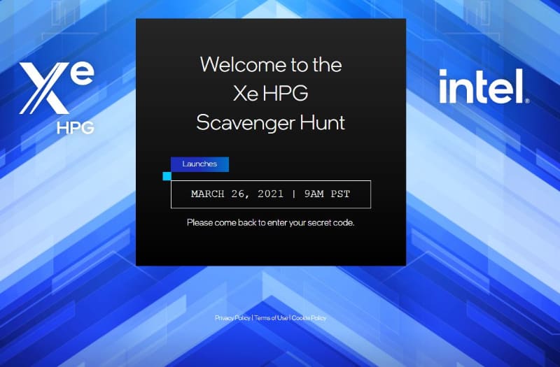xehpg.intel.comのサイト
