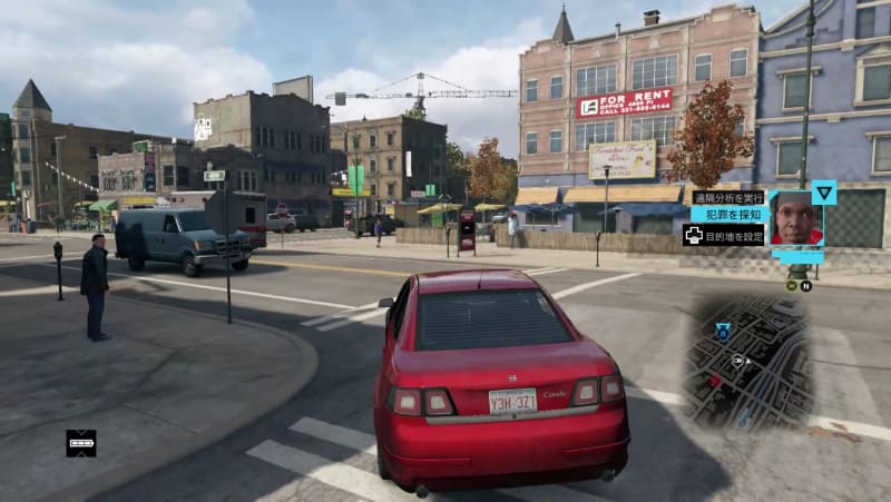 個人情報検索中、各種情報をAIが自動的に分析して、何かの犯罪が起こる可能性があると、通知で場所を知らせてくれる