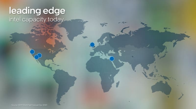 Intelの工場は欧米とイスラエルに集中しており、そうした欧米の政府が求めるセキュアな半導体のサプライチェーンというニーズに応えることができる