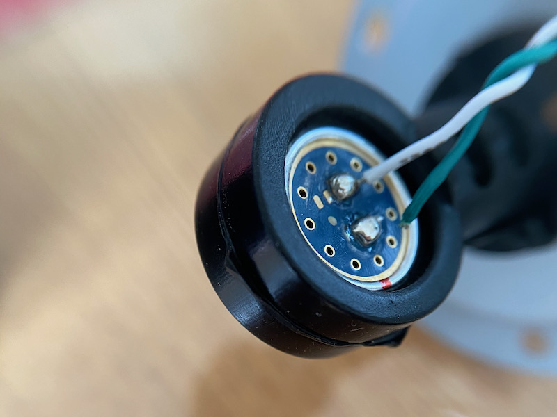 マイクモジュール根元が断線していたが、ハンダ付けしなおして解決した