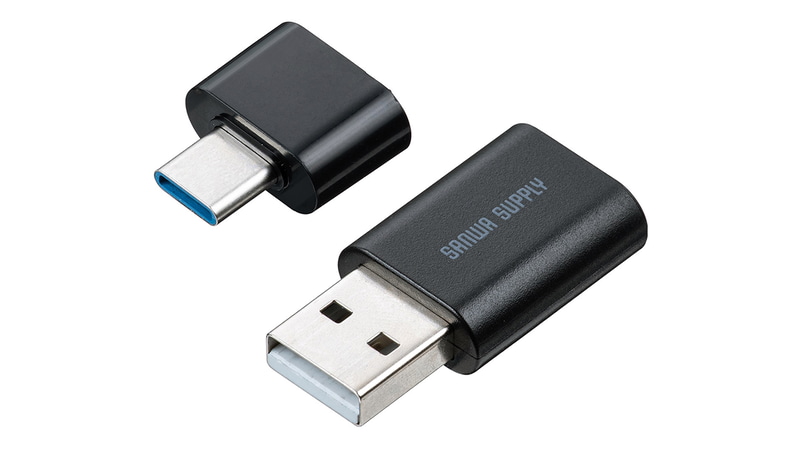 400-BTAD009(左が変換アダプタ、右が本体)