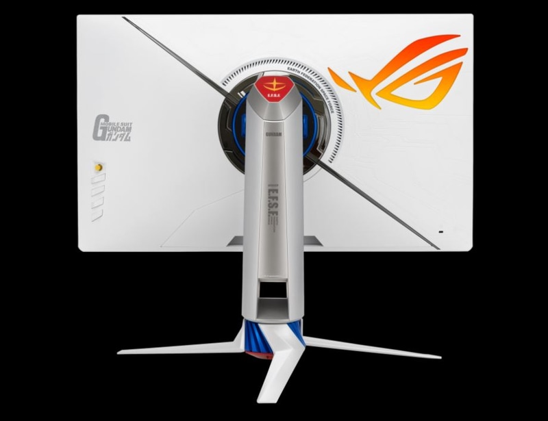 ROG Strix XG279Q-G GUNDAM EDITION背面