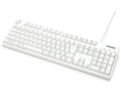 FILCO、USB/BT両対応キーボードに初の「静音黒軸」マットホワイト