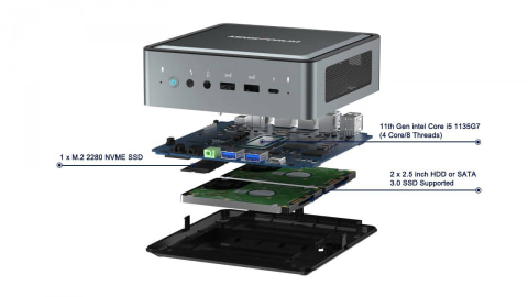 【新品/未開封】MINISFORUM ミニPC Corei5 12世代Win11 Amazon.co.jp: MINISFORUM UN1245W Intel® Core™ i5-12450H搭載 高性能