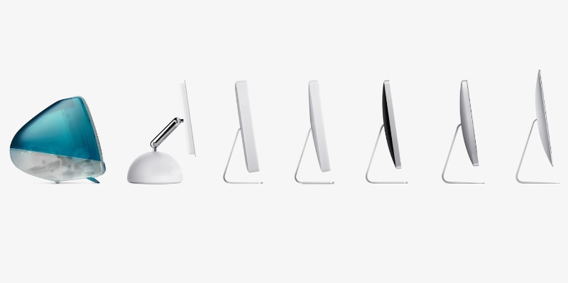 歴代iMacのデザインの変遷