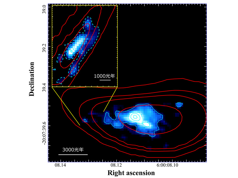 復元されたRXCJ0600-z6の実際の姿