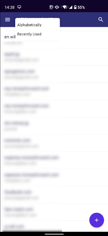 スマートフォンアプリのFirefox Lockwise